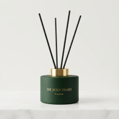 Çubuklu Oda Kokusu Gold Collection Patchuli  Lux Yesil Cam Sise 165 ml Topraksı Aroma