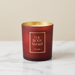 Kokulu Mum Gold Collection Exotic Lux Bordo/Gold Cam Sise 390 gr Gizemli Esinti