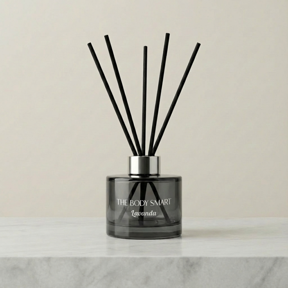 Çubuklu Oda Kokusu Fume Noir Collection Lavanda Lux Füme Cam Sise 165 ml Lavanta Kokusu