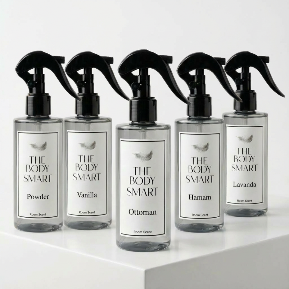 5'li Oda Spreyi Seti ve Ortam Kokusu